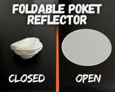 Foldable Pocket Reflector: Your Portable Photography Tool 3D Printer Model