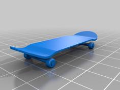 Finger Skateboard 2.0 (bigger) 3D Printer Model