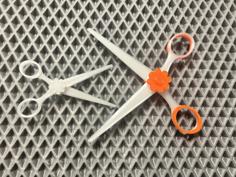 Kids Scissors 3D Printer Model