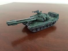 Sci-fi T-72 Tank 3D Printer Model