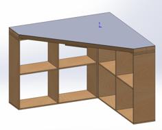 Scaled Desk Model 3D Printer Model