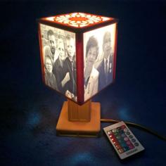 Lithophane Lamp 3D Printer Model