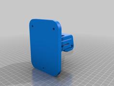 Cannon Wall Mount 3D Printer Model