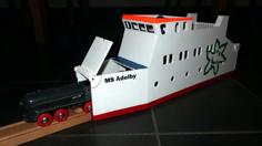 Laser Cut BRIO Compatible Train Toy Ferry – MS Adelby