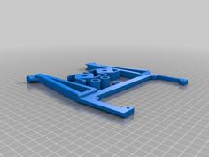 A8 Prusa I3 Top Spool Holder With Spacer 3D Printer Model