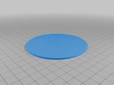 Amount Of F!!ks Coaster 3D Printer Model