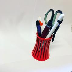 Elegant Pen Holder 3D Printer Model