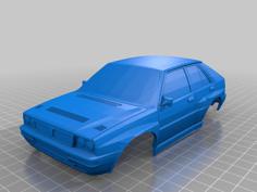 Wltoys K989 Body Shell Lancia Delta Integrale Now Without Holes! 3D Printer Model