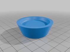 Round Furniture Leg Cap/Raiser 3D Printer Model