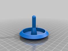 Spinning Top – Improved Versions For 1:20 And 1:33 Minutes (or Even More) 3D Printer Model