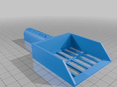 Cat Litter Mini Shovel For Pellets 3D Printer Model