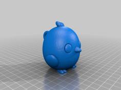 Chick The Chicken (Key Chain) V2 3D Printer Model