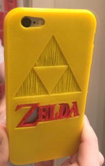 Zelda Triforce IPhone 6 Case 3D Printer Model