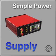 Simple Power Supply 3D Printer Model