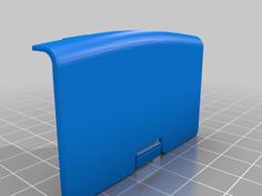 Gameboy Advance GBA Battery Case Bolded 3D Printer Model