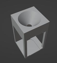 Funnel Stand 3D Printer Model