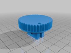 MILWAUKEE TRIPOD REPLACEMENT KNOB 3D Printer Model