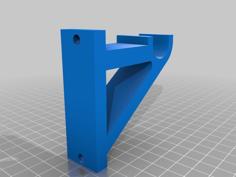 Curtain Rod Bracket 3D Printer Model