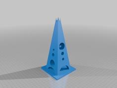 Fish Tank Deco Tower 3D Printer Model