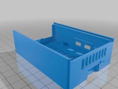 Raspberry Pi 5 Slide Case 3D Printer Model