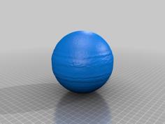 Lithophane / 3d Model Of Jupiter 3D Printer Model