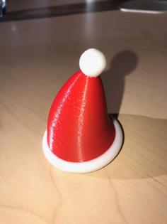 Santa Hat 3D Printer Model