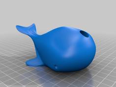 Apple Pencil Narwhal Holder 3D Printer Model