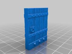 Openforge Dungeon Door 3D Printer Model