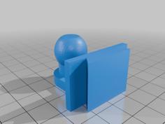 Phone Webcam Monitor Mount 3D Printer Model