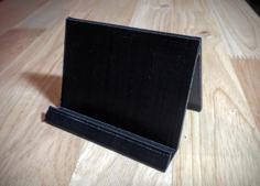 Simple Rack Card Holder 3D Printer Model