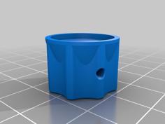 Potentiometer Knob 4 Mm With M2 And M3 Nut 3D Printer Model