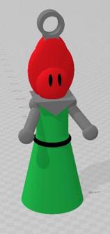 Flatwoods Monster Ornament 3D Printer Model