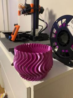 Cubic Sin Wave Vase 2 3D Printer Model