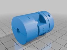 High Torque Universal Coupling 3D Printer Model