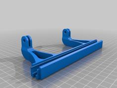 LED Bar Holder For IKEA SILVERGLANS 3D Printer Model