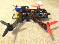 NightHawk 250 – Low Profile Landing Gear 3D Printer Model