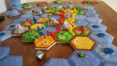 The Great Race (scenario: Settlers Catan Style) 3D Printer Model