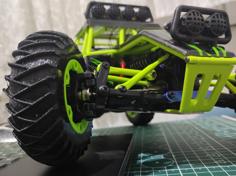 Wltoys_12428_Off Road_Rubber Wheel 3D Printer Model