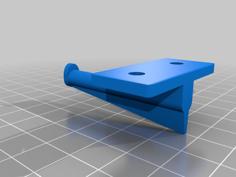 Under-shelf Hanger 3D Printer Model