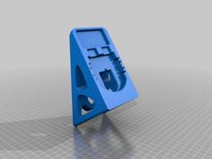 Ryobi One+ Battery Holder Wall Mount 3D Printer Model