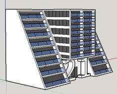 Futuristic Apartment 3D Printer Model