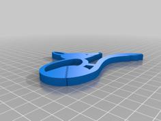 Bilby Bag Clip 3D Printer Model