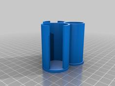 Triple Towers Coin Holder ( Kuwait Coins ) 3D Printer Model