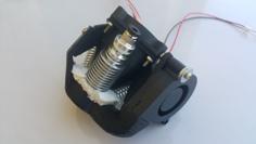 Diamond Hotend Fan Shroud 3D Printer Model