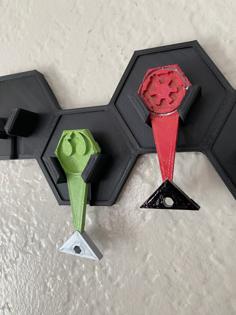 Command Post Keychain 3D Printer Model