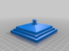 Tardis Doctor Who Deckbox – Segmented 3D Printer Model