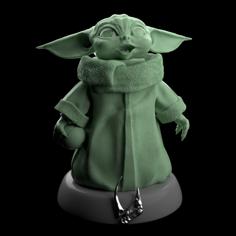 The Child // Baby Yoda (Mandalorian) 3D Printer Model