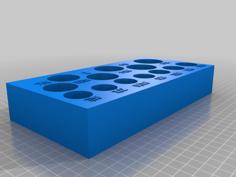 Another Socket Set Organizer 3D Printer Model