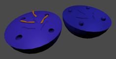 Núcleo Y Cromosomas // Nucleus And Chromosomes 3D Printer Model