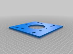 X52 HOTAS Adapter Plates For SVARTÅSEN Laptop Stands 3D Printer Model